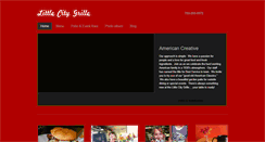 Desktop Screenshot of littlecitygrille.com
